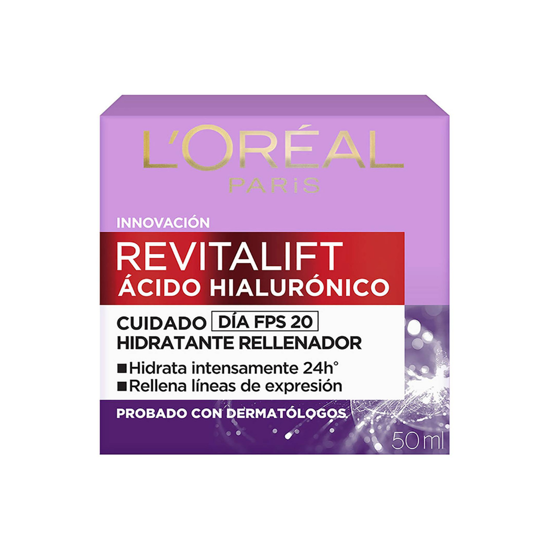 L'oreal revitalift cuidado de día crema facial FPS 20